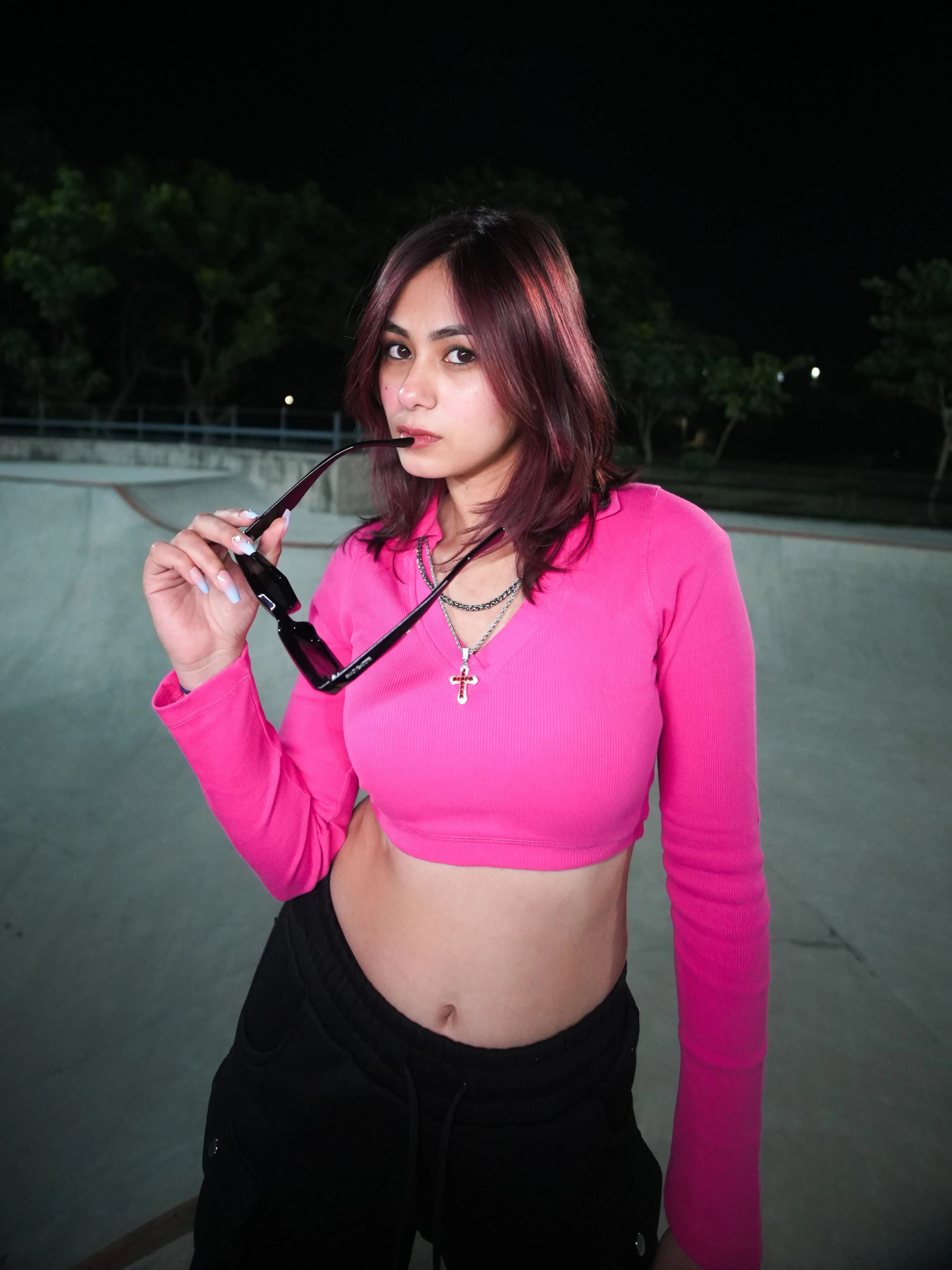Beverley Top (Hot Pink) For Women